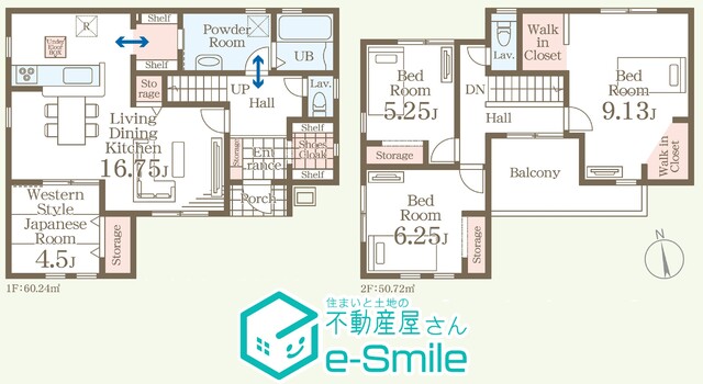 Ｌｉｖｅｌｅ　Ｇａｒｄｅｎ．Ｓ　笹谷第１２　１号棟 間取り図