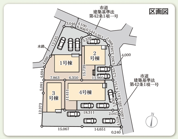 駐車スペース3台