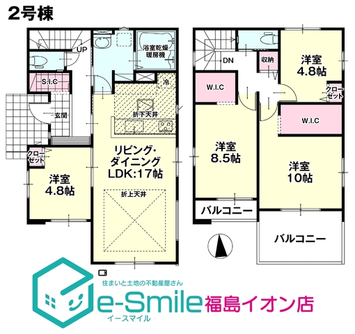 ～ＬＩＧＡＲＥ～　大森2期　2号棟 間取り図