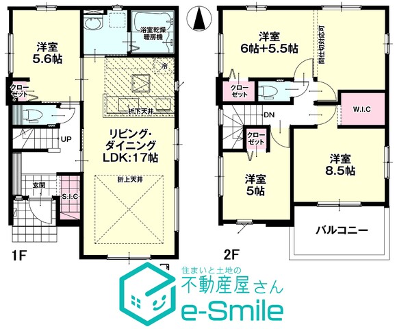 ～ＬＩＧＡＲＥ～　瀬上町6期　３号棟 間取り図