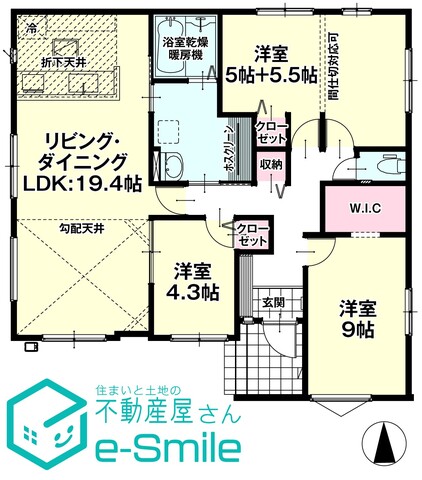 ～ＬＩＧＡＲＥ～　瀬上町6期　４号棟 間取り図