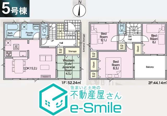 Ｃｒａｄｌｅ　ｇａｒｄｅｎ　油井第５ 　５号棟 間取り図