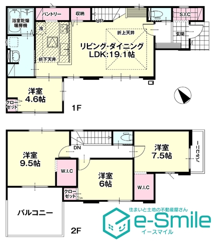 ～ＬＩＧＡＲＥ～　田町2期　１号棟 間取り図