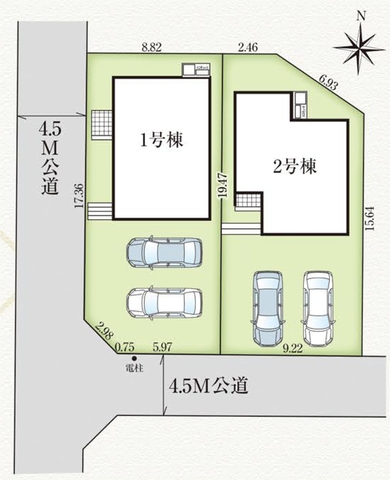 駐車スペース2台