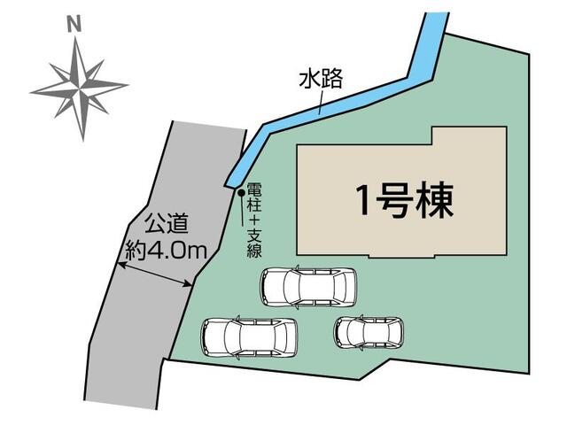 駐車スペース3台