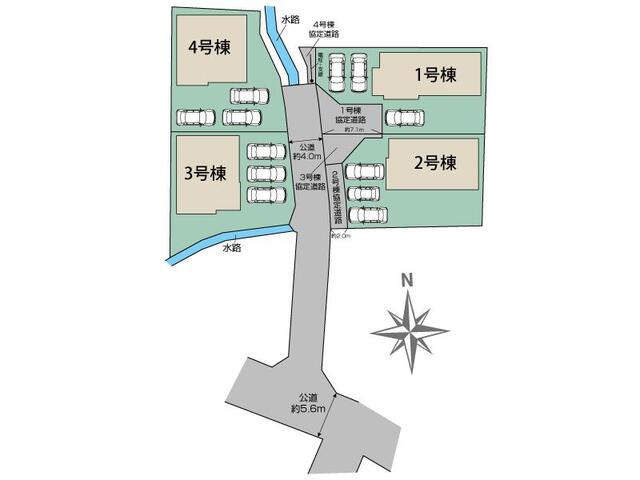 駐車スペース3台
